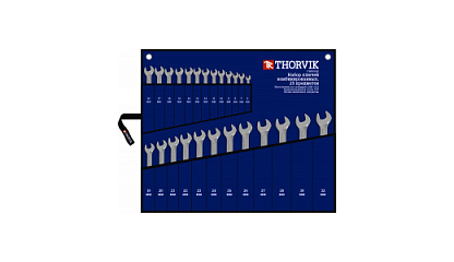 Набор ключей комбинированных в сумке Thorvik CWS0025 (25 предметов)